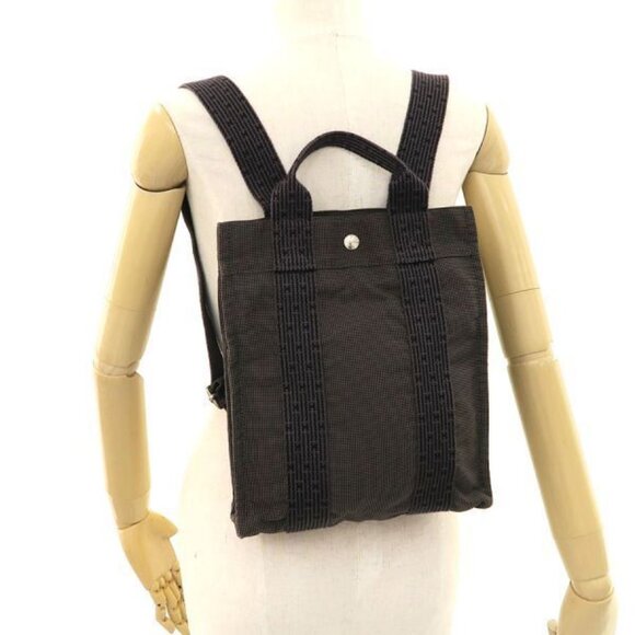 Hermes Her Backpack Gray - Picture 9 of 9